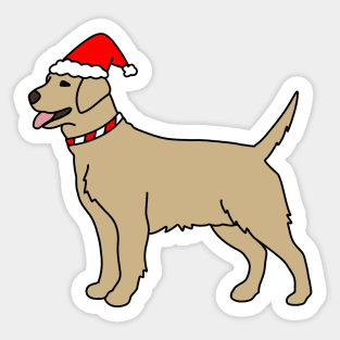 Christmas Dog Sticker